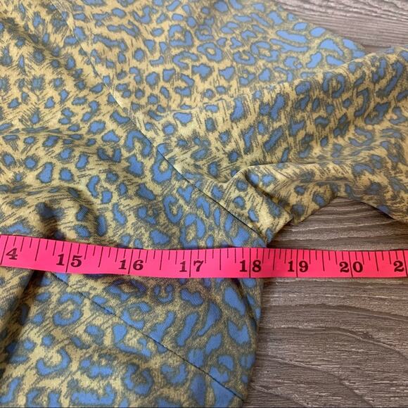 J. McLaughlin Catalina cloth leopard print dress sz M - Picture 3 of 6